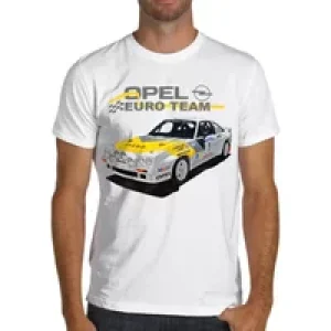 Opel Manta 400 Euro Rally Team gr.B WRC Racing Soft T Shirt Vauxhall Cavalier