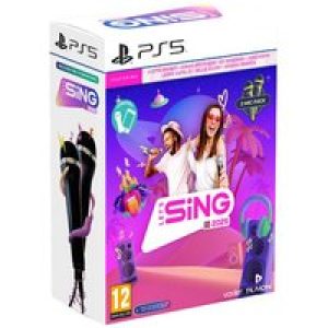 Let’s Sing 2025 – 2 Mic Pack – PlayStation 5 + 1 month FREE VIP Pass