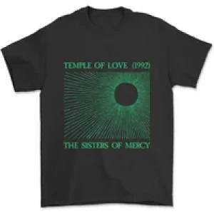 The Sister Of Mercy Temple Love 1992 Black T Shirt D900833