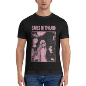 mens t-shirts cotton teeshirt Babes In Toyland Pink Classic T-Shirt men t shirts Men’s cotton t-shirt