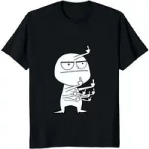 Middle Finger Funny Maniac Printed Man T Shirt Loose Casual Fashion Harajuku Hip Hop T-shirt Hipster Streetwear Comfort Clothing