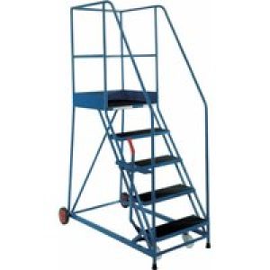 Lever Brake Safety Steps 5 Punched Metal Treads 1143 high