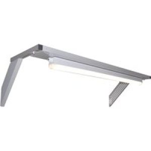 Above Bench Light Rail to suit 1200mm (Silver)