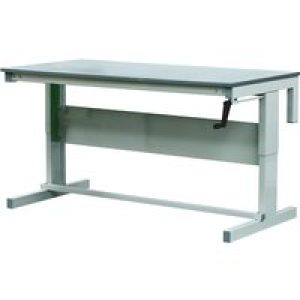 Premier Cantilever Adjustable-Height Workbench with MFC Worktop – 730-950 x 1800 x 750mm – 200kg Capacity