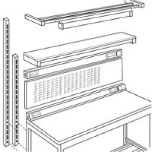 Electrical Insulating Strip for ESD Service Duct