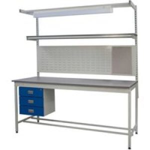 Square Tube Workbench Kit 1  – Laminate Top 20mm thick 840x1500x900mm