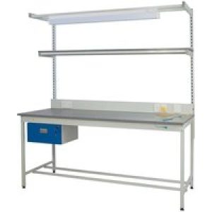 ESD Square Tube Workbench Kit – Lamstat Top 20mm thick 840x1500x750mm