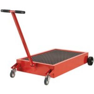 Sealey 64L Low Level Oil Drainer Trolley Pan