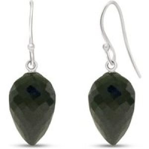 Spinel Salma Dimensional Drop Earrings in 9ct White Gold