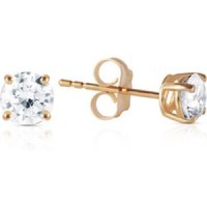 Diamond Bessie Classic Stud Earrings in 9ct Gold