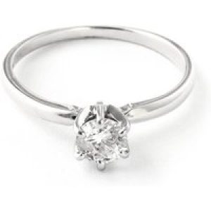 Diamond Rome Engagement Ring, 0.4 ct in 18ct White Gold
