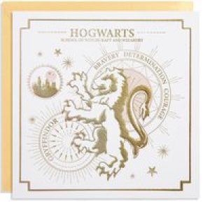 Gryffindor Yule Ball Card