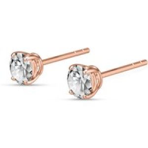 Diamond Carmella Classic Stud Earrings in 9ct Rose Gold
