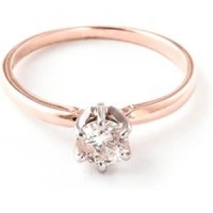 Diamond Rome Engagement Ring, 0.4 ct in 18ct Rose Gold