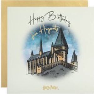 Hogwarts Happy Birthday Card