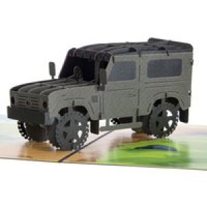 Off Road 4×4 Pop Up Card