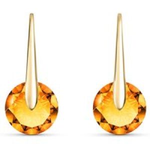 Citrine Rosamund Dainty Drop Earrings in 9ct Gold