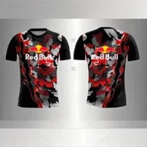 2025 New fashion t -shirt for men Red Bull Racing 3D Printed Summer Casual Casual Sports SUV