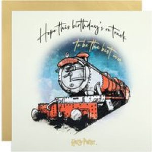 Hogwarts Express Happy Birthday Card