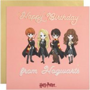 Harry Potter Birthday Card From Hogwarts