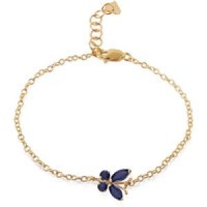 Sapphire Mariah Butterfly Bracelet in 9ct Gold