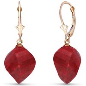 Ruby Salma Dimensional Abstract Earrings in 9ct Rose Gold