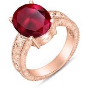 Ruby Genevieve Statement Ring in 18ct Rose Gold