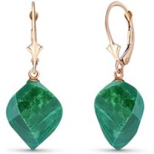 Emerald Salma Dimensional Abstract Earrings in 9ct Rose Gold