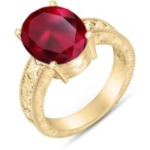 Ruby Genevieve Statement Ring in 18ct Gold