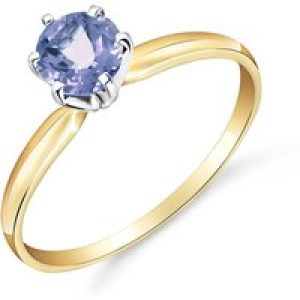 Tanzanite Raya Crown Engagement Ring in 18ct Gold