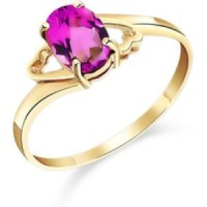 Pink Topaz Ariel Desire Ring in 18ct Gold