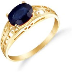 Sapphire Demetria Filigree Ring in 18ct Gold
