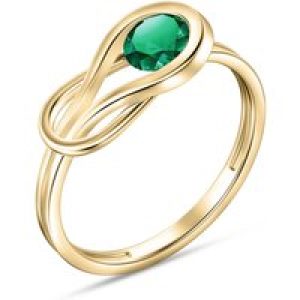 Emerald Angelina Ring in 18ct Gold