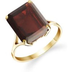 Garnet Ebony Auroral Signature Ring in 18ct Gold