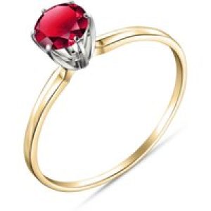 Ruby Raya Crown Ring in 18ct Gold
