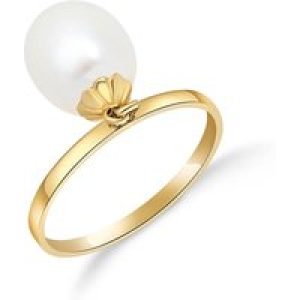 Pearl Hazel Sleek Ring in 18ct Gold