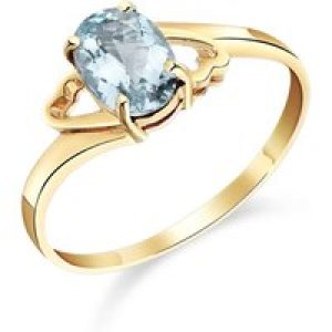 Aquamarine Ariel Desire Ring in 18ct Gold