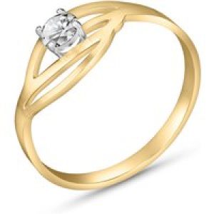 Diamond Lilianna Silhouette Entwined Ring, 0.15 ct in 18ct Gold