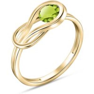 Peridot Angelina Ring in 18ct Gold