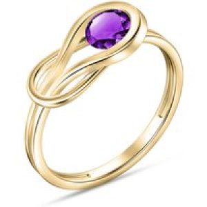 Amethyst Angelina Ring in 18ct Gold