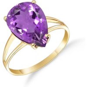 Amethyst Audrey Classic Signature Ring in 18ct Gold