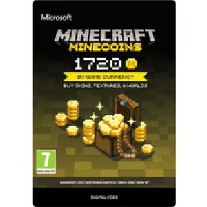 Minecraft Minecoins Pack – 1720 Coins – UK