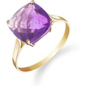 Amethyst Riley Rococo Minimalist Ring in 18ct Gold