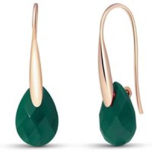 Corundum Lilian Drop Earrings in 9ct Rose Gold