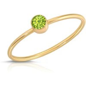Peridot Ring in 9ct Gold