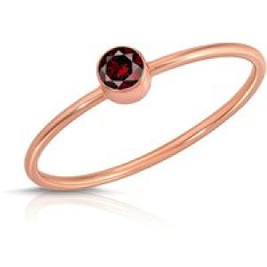 Garnet Ring in 9ct Rose Gold