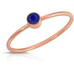 Sapphire Ring in 9ct Rose Gold