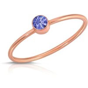 Tanzanite Ring in 9ct Rose Gold
