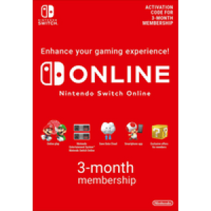 Nintendo Switch Online 3 Month (90 Day) Membership