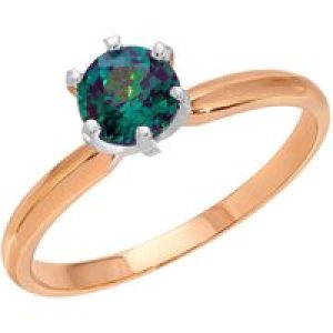 Alexandrite Raya Crown Ring in 18ct Rose Gold